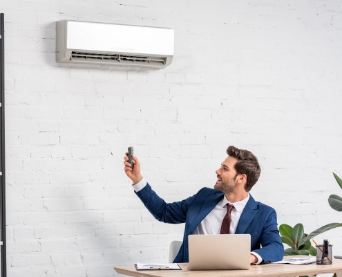 La réglementation d'une climatisation de bureaux